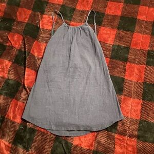 Reformation navy open back top SZ XS